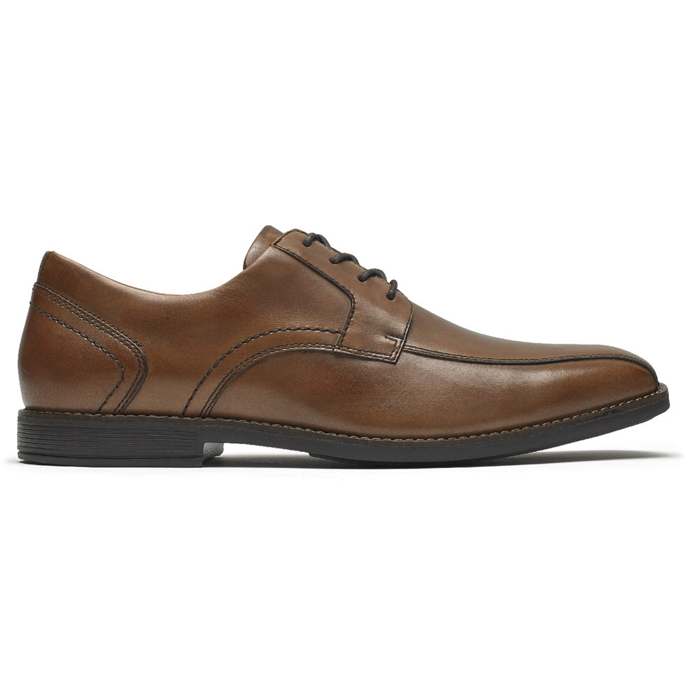 Rockport Oxfords For Mens Brown - Slayter Bike Toe - VL1076835